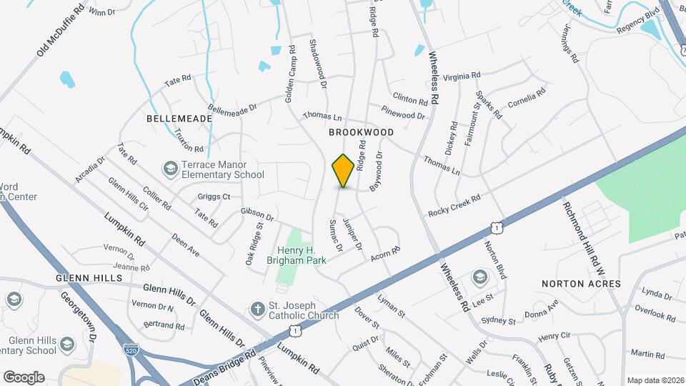 2428 Sumac Dr Map and Location Details