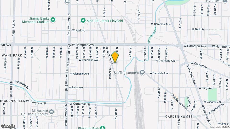 4651 N 36th St Map and Location Details
