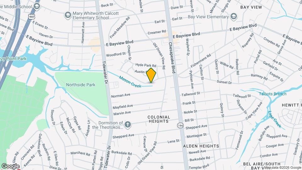 535 Fishermans Rd Map and Location Details