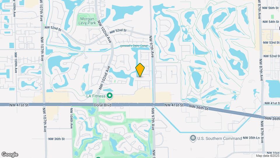 9777 NW 45th Ln Map and Location Details