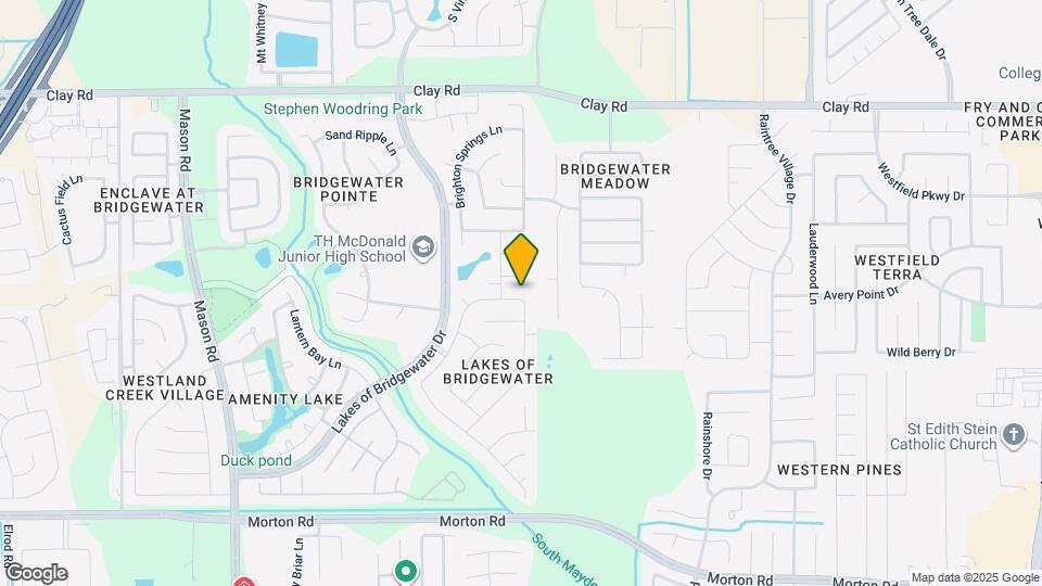 21106 Rushing Creek Ln Map and Location Details