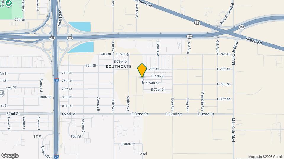 7708 Elm Ave Map and Location Details