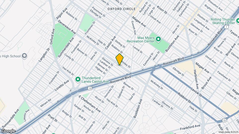 1526 Devereaux Ave Map and Location Details