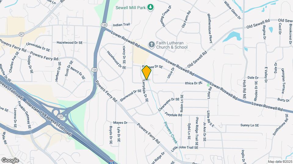 269 Terrydale Dr SE Map and Location Details