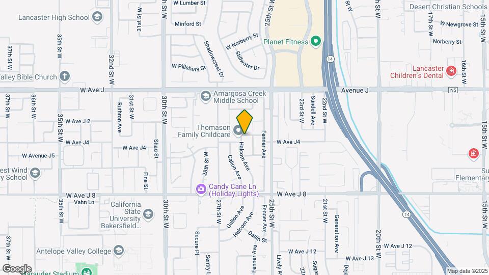 44208 Halcom Ave Map and Location Details