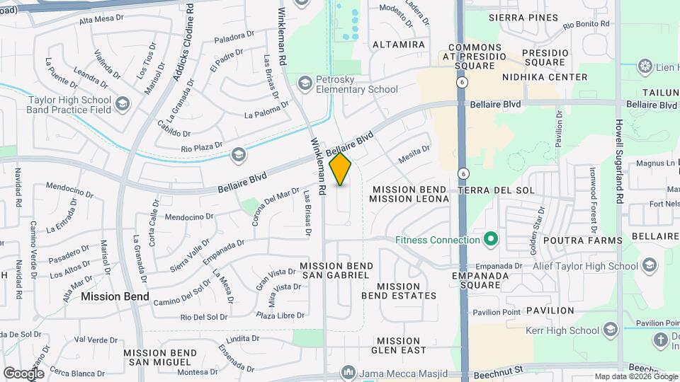 7107 Plaza Del Sol Dr Map and Location Details