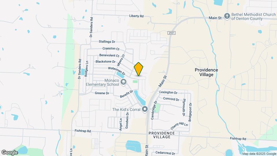 9425 Waterman Dr Map and Location Details