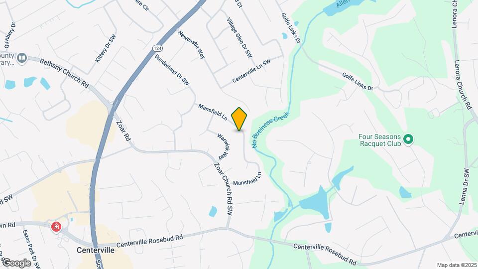 3429 Mansfield Ln Map and Location Details