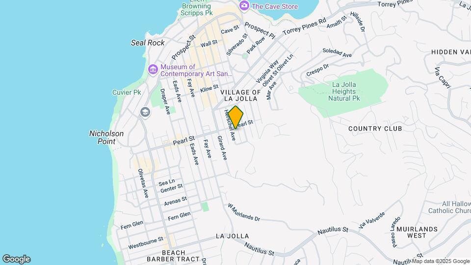 7447-7453.5 Herschel Avenue Mapa y Detalles de la Ubicación
