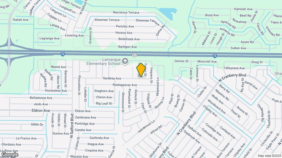 3227 Sardinia Ave Mapa y Detalles de la Ubicación