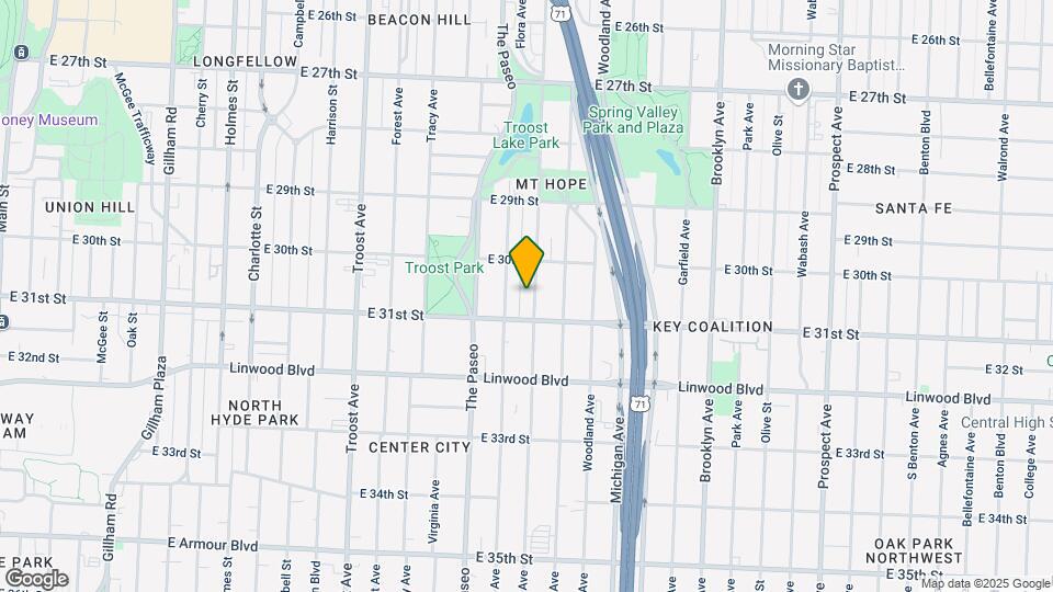 3028 Wayne Ave Map and Location Details