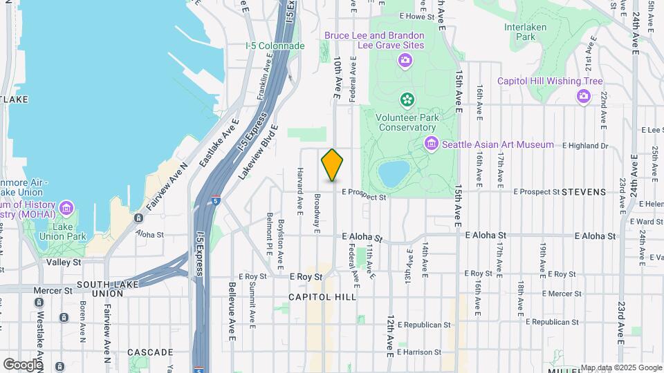 1101 10th Ave E Mapa y Detalles de la Ubicación