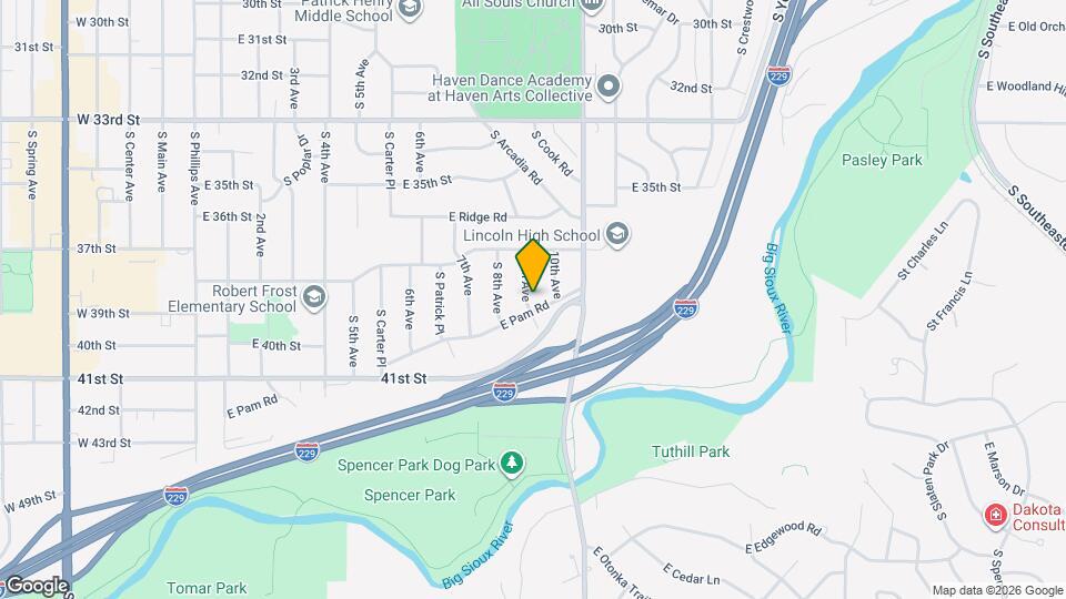 3108 S 9th Ave Map and Location Details