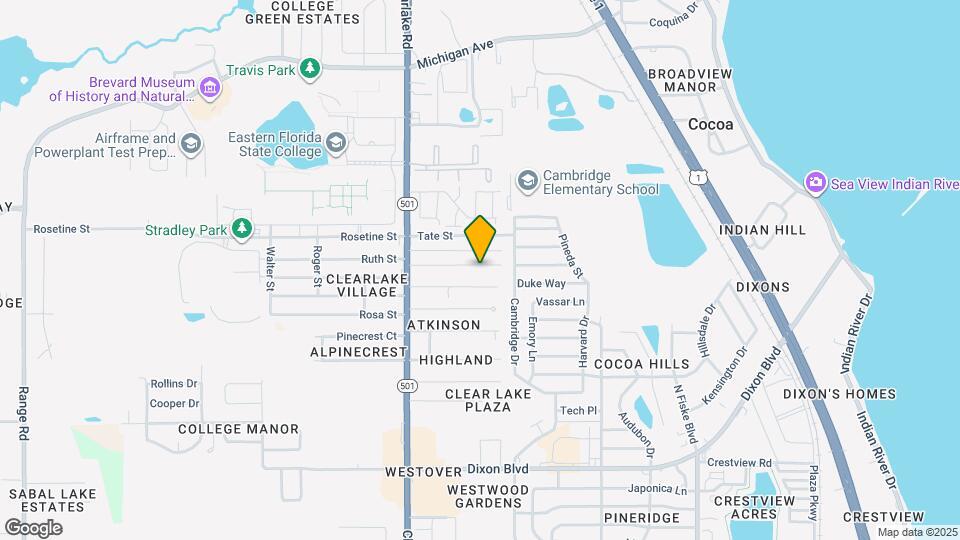 1435 Licht St Map and Location Details