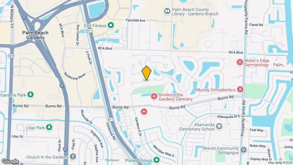 9502 Chapman Oak Ct Map and Location Details