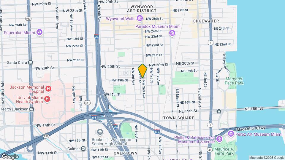 1835 NW 2nd Ct Map and Location Details