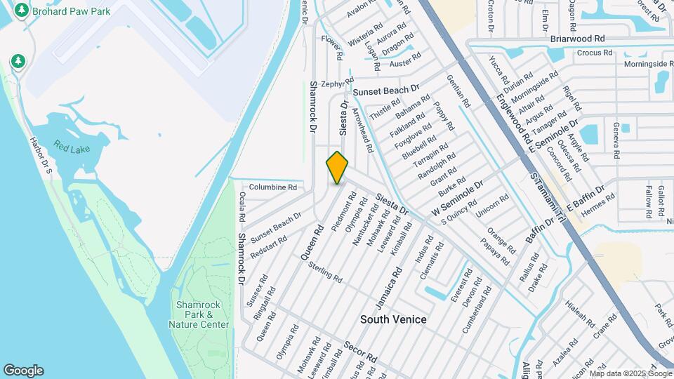 880 Queen Rd Map and Location Details