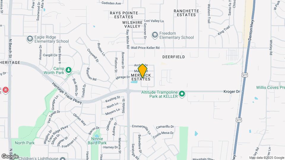 5209 Sioux Creek Ln Map and Location Details