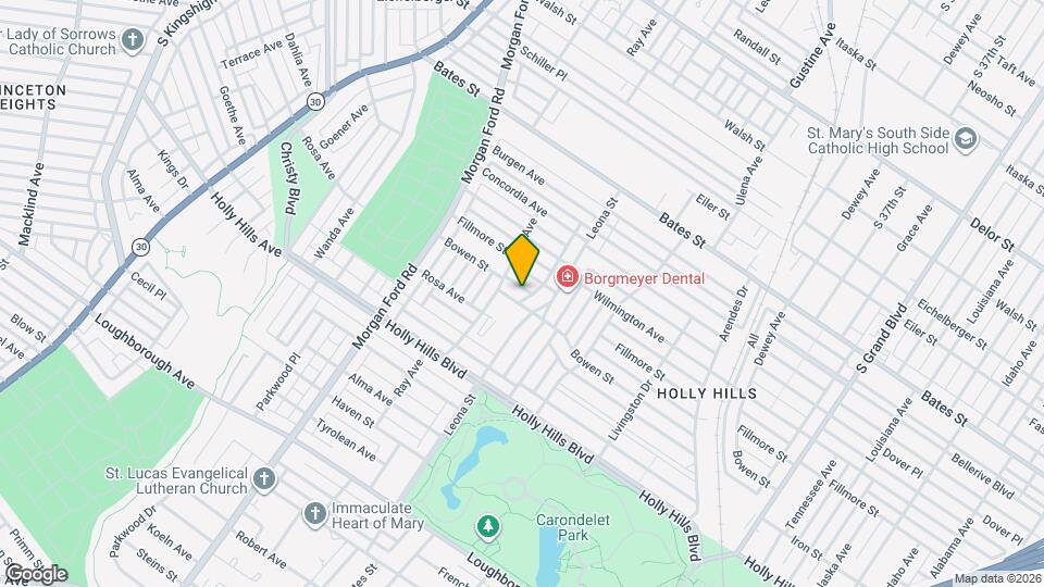 4075 Bowen St Map and Location Details