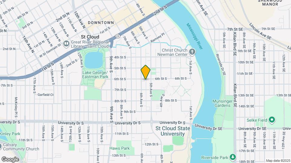 516 6th St S Map and Location Details