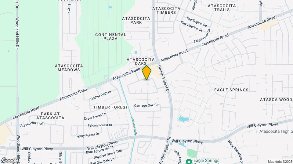 18515 Knob Hill Lake Ln Map and Location Details