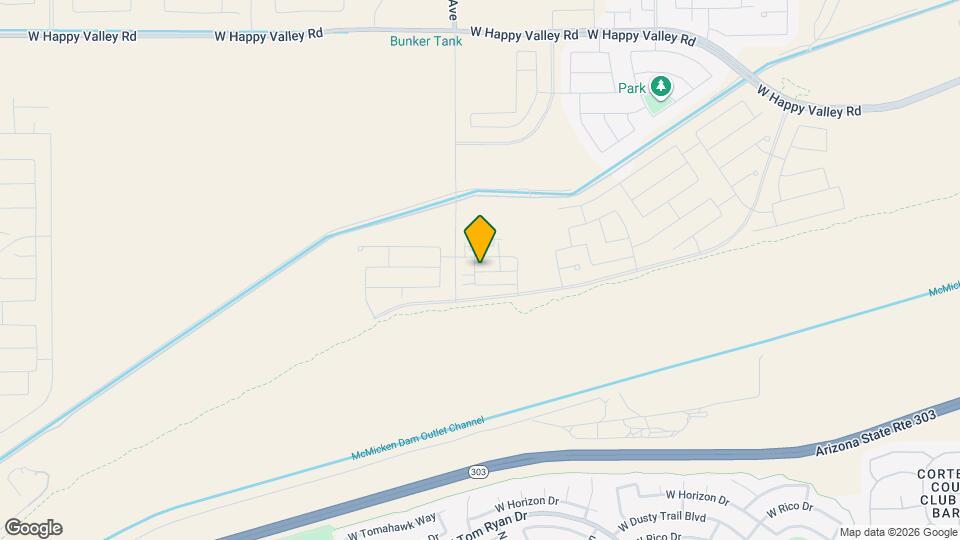 14663 W Sand Hills Rd Map and Location Details