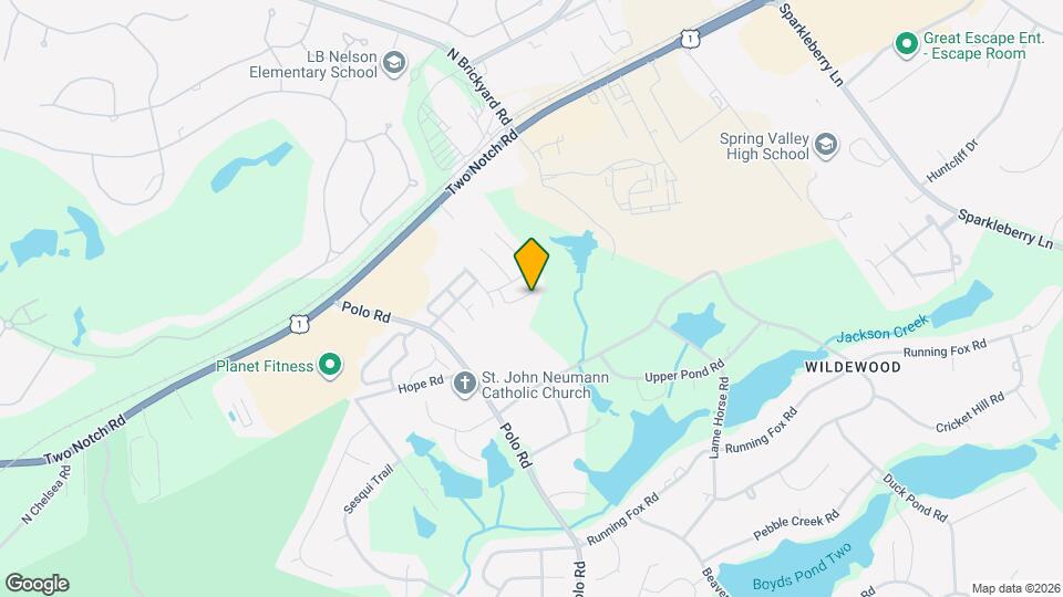 126 Deer Hound Trail Map and Location Details