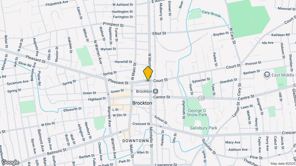 9 Montello St Map and Location Details