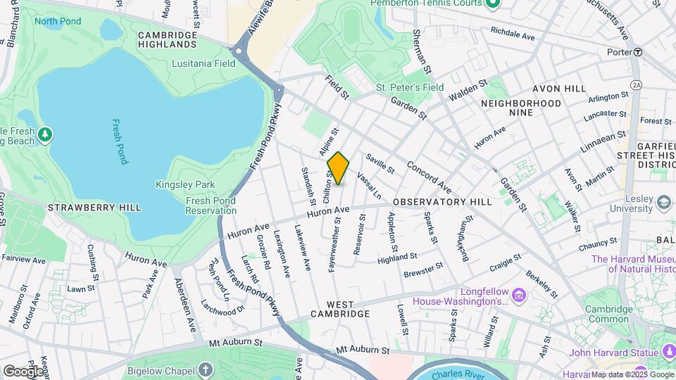 97 Fayerweather St Map and Location Details