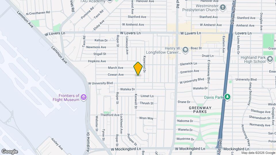 7214 Kenwell St Map and Location Details