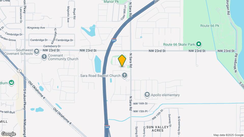 10625 NW 20th St Map and Location Details