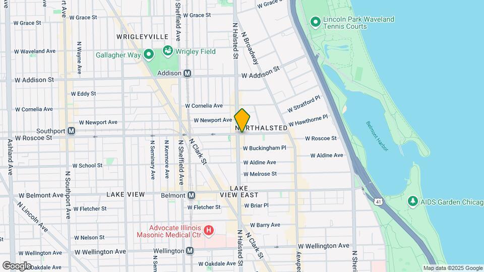 3359 N Halsted St Mapa y Detalles de la Ubicación