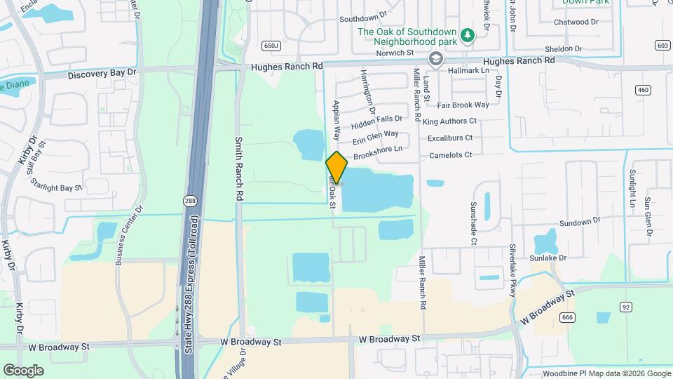 2519 Fair Oak St Map and Location Details