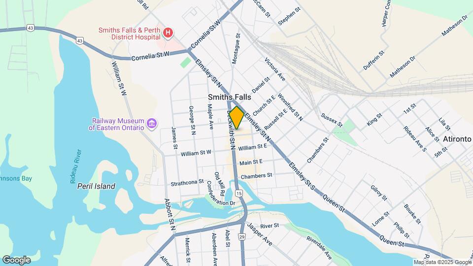 2 Russell St E Map and Location Details