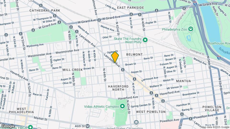 4230 Lancaster Ave, Unit 2 Map and Location Details