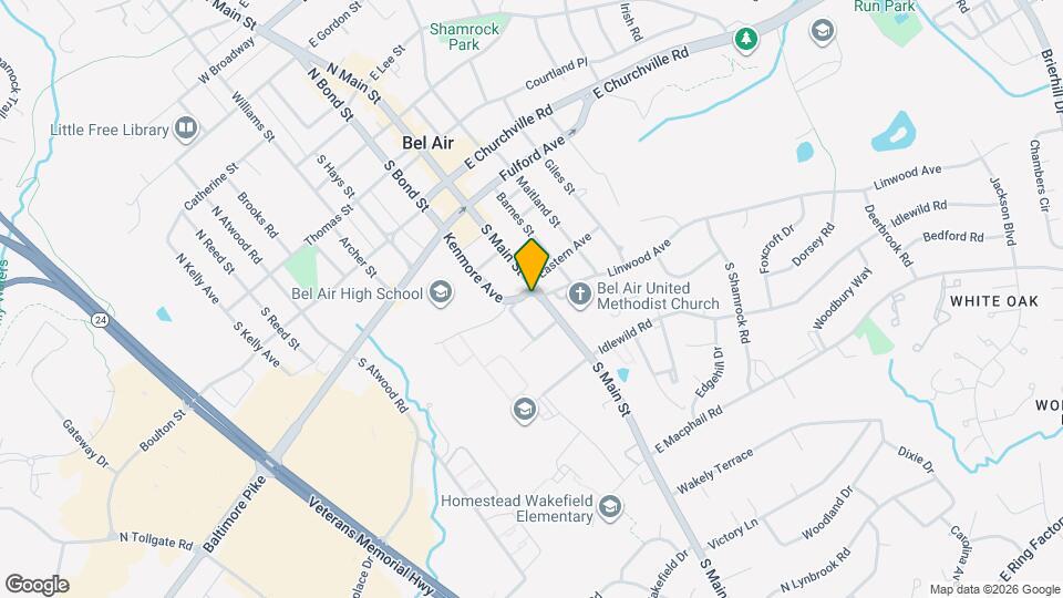 502 S Main St Map and Location Details