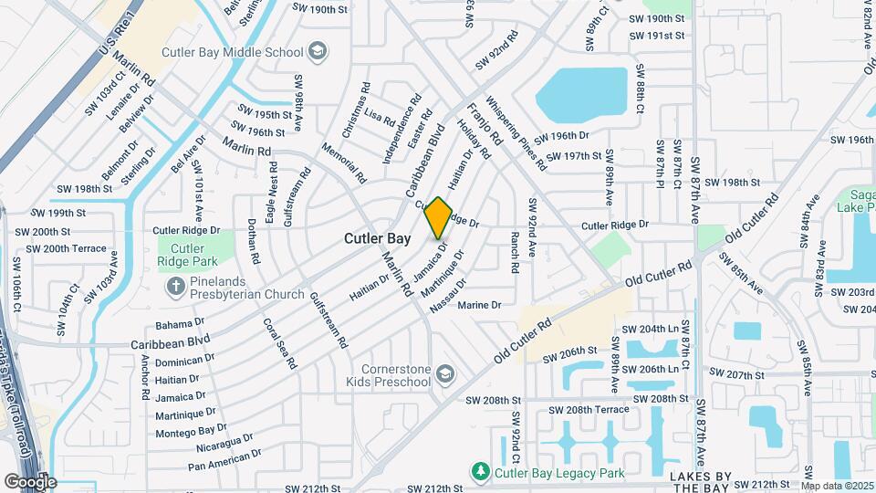 9411 Jamaica Dr Map and Location Details