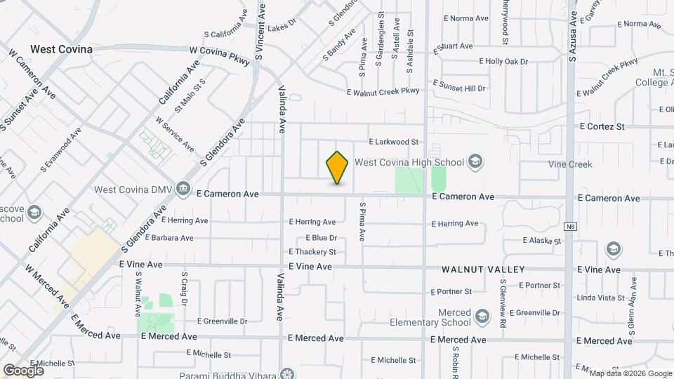 1123 E Cameron Ave Map and Location Details