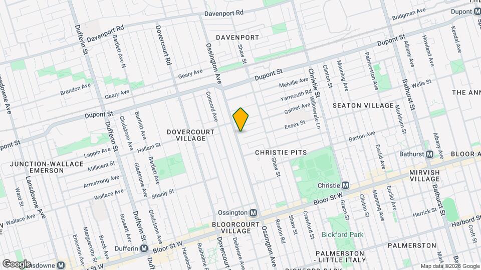 47 Manchester Ave, Unit 2 Map and Location Details