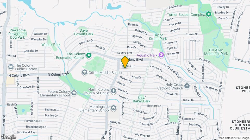 5417 Ramsey Dr Map and Location Details