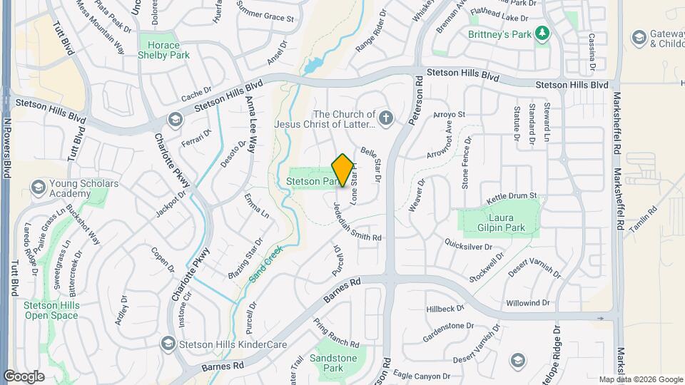 4883 Jedediah Smith Rd Map and Location Details