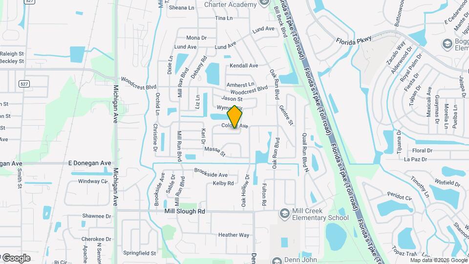 1541 Birchwood Ave Map and Location Details