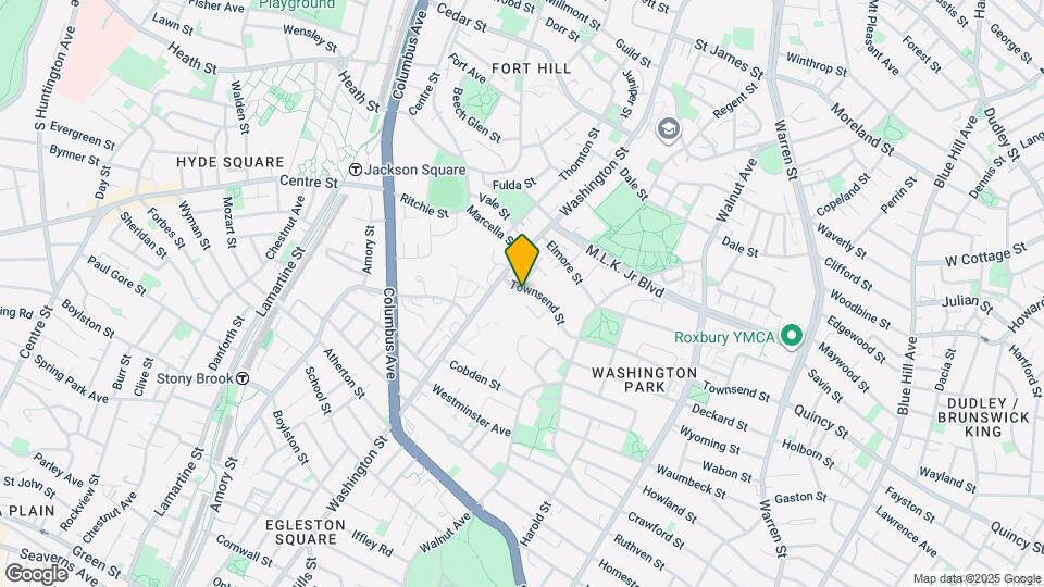 17 Townsend St, Unit 1 Map and Location Details