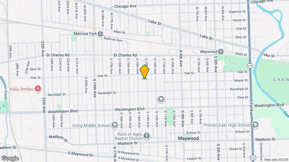 218 S 13th Ave, Unit 2 Map and Location Details