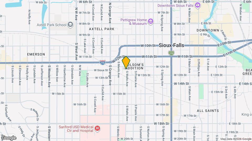 409-409 S Walts Ave Mapa y Detalles de la Ubicación