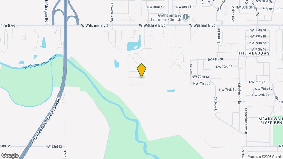 9208 NW 71st St Map and Location Details