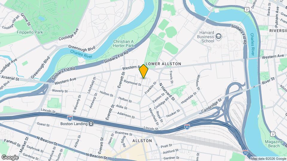 56 Riverdale St Map and Location Details