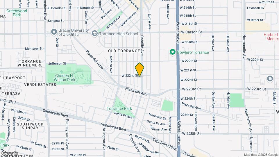 2213 Cabrillo Ave Mapa y Detalles de la Ubicación
