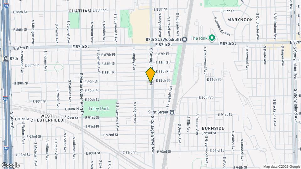 8914 S Cottage Grove Ave Map and Location Details