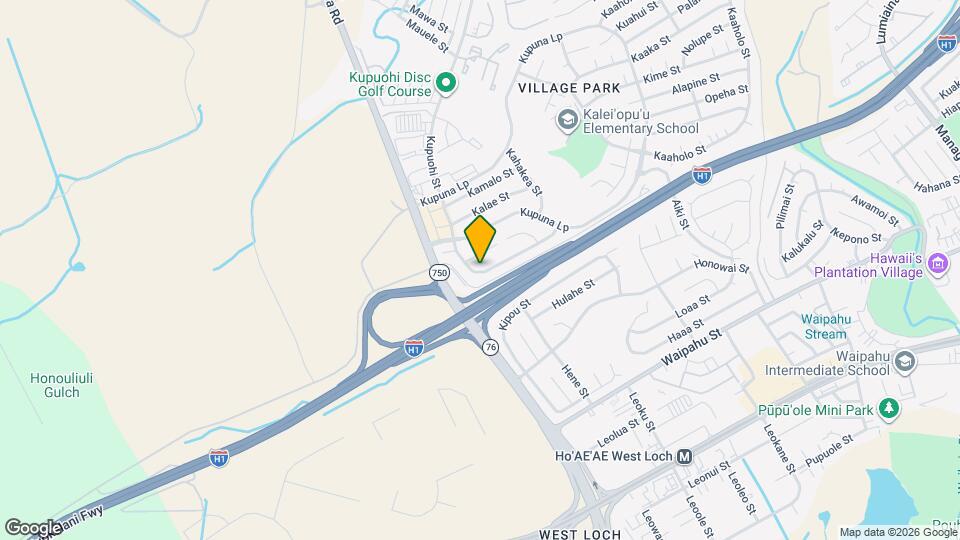 94-744-744 Kupuohi St Map and Location Details